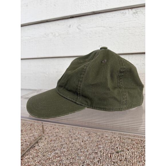 Adidas Originals Olive Green Trefoil Logo Dad Hat OSFM Unisex Streetwear Cap main image 4